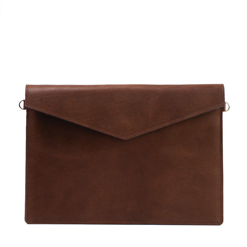 Leather MacBook Bag with Adjustable Strap